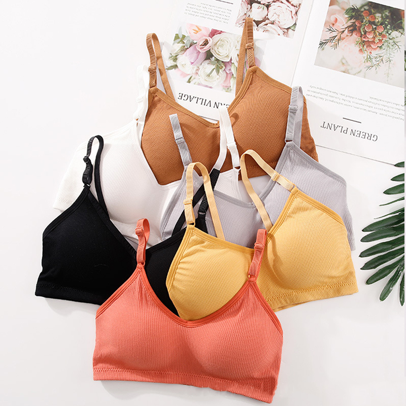 Suspender Tank Top - Bra Tanpa Kawat Musim Panas Wanita,