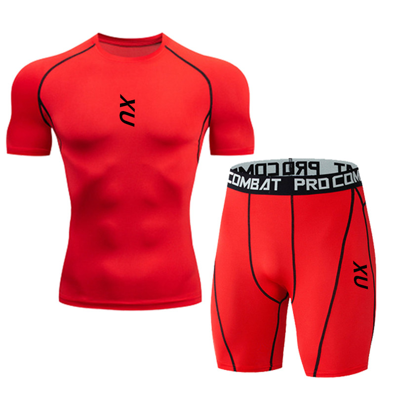 Kaos ketat lari pria baru, kao - T Shirt Tight Fit ulasan dan harga