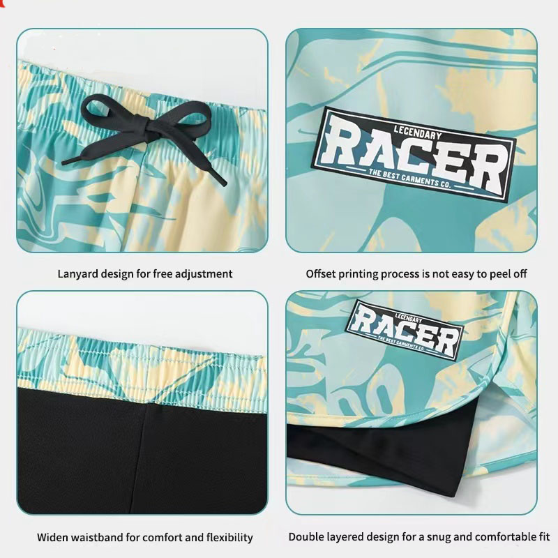Celana renang lapisan ganda de - Trunk Breathable Men ulasan dan harga