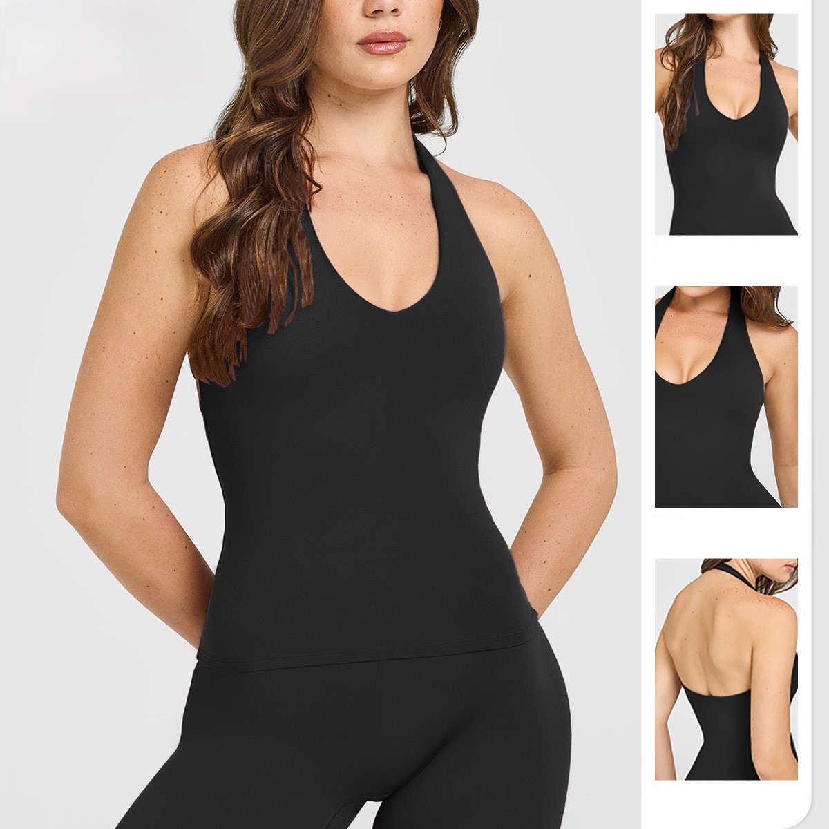 Bra Olahraga Yoga Halter Neck  - Suspender Tank Top ulasan dan harga