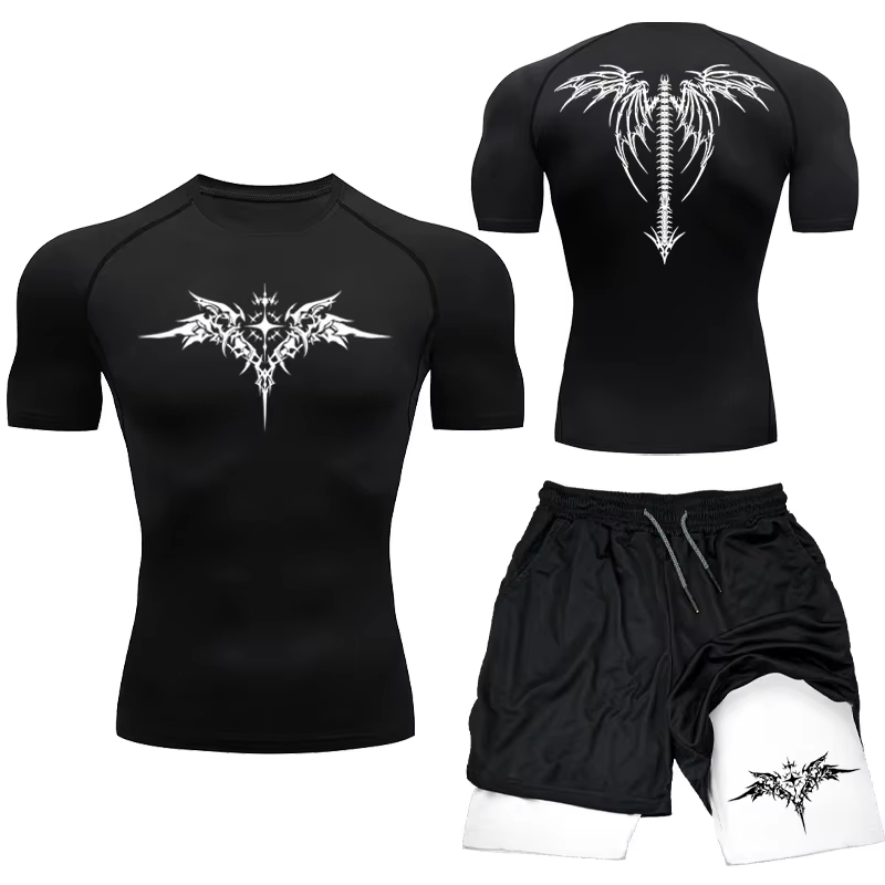 Set Atletik Kompresi MMA Pria  - Compression Shorts Athletes ulasan dan harga